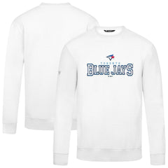 Toronto Blue Jays Levelwear Zane Journey Sweatshirt - White - MLB Lifestyle