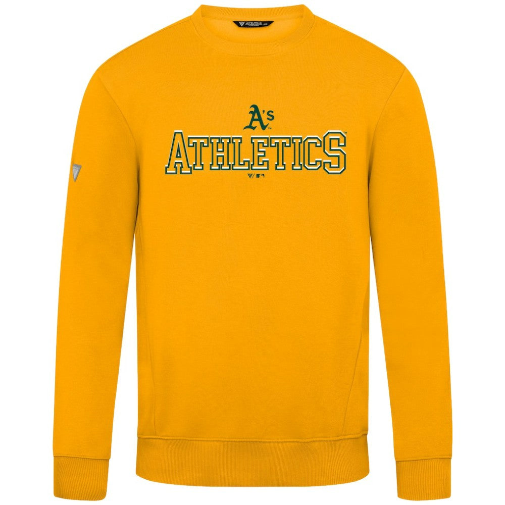 Athletics Levelwear Zane Journey Sweatshirt - Gold - MLB Sale
