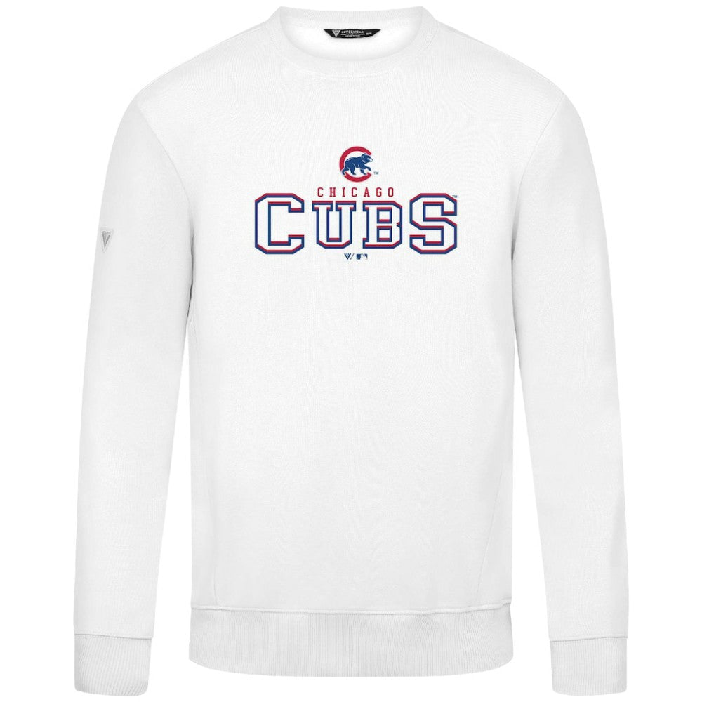 Chicago Cubs Levelwear Zane Journey Sweatshirt - White - MLB Online