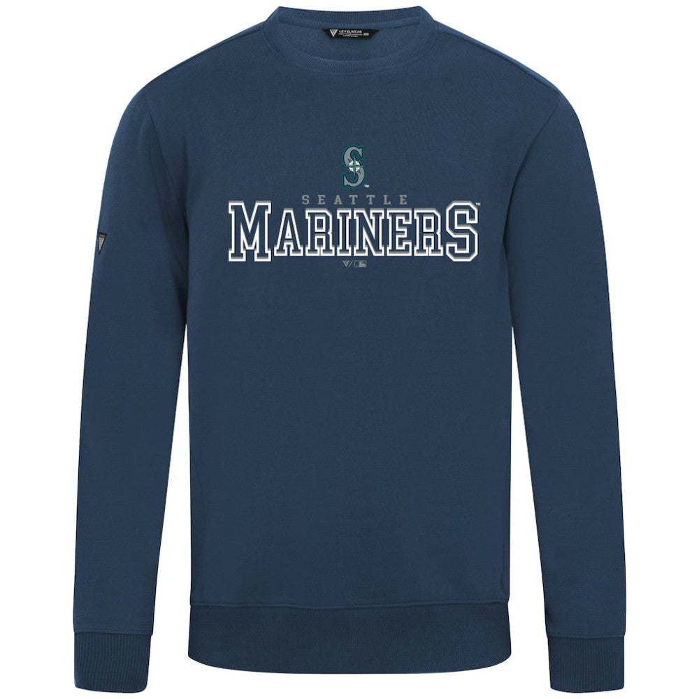 Seattle Mariners Levelwear Zane Journey Sweatshirt - Navy - MLB Online