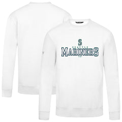 Seattle Mariners Levelwear Zane Journey Sweatshirt - White - MLB Lifestyle