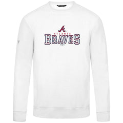 Atlanta Braves Levelwear Zane Journey Sweatshirt - White - MLB Online