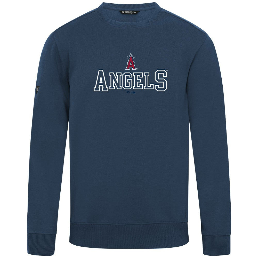 Los Angeles Angels Levelwear Zane Journey Sweatshirt - Navy - MLB Sale