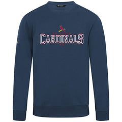 St. Louis Cardinals Levelwear Zane Journey Sweatshirt - Navy - MLB Discount