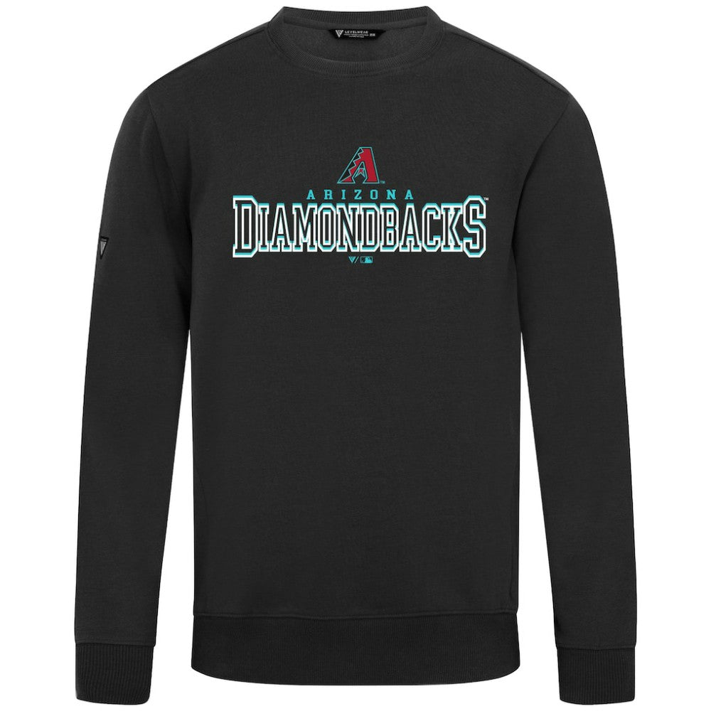 Arizona Diamondbacks Levelwear Zane Journey Sweatshirt - Black - MLB on Sale