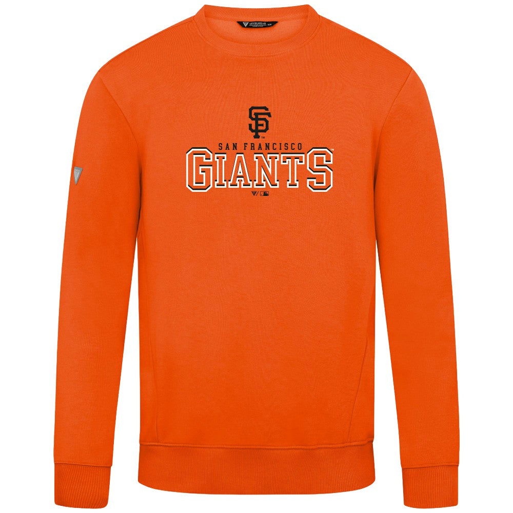 San Francisco Giants Levelwear Zane Journey Sweatshirt - Orange - MLB on Sale