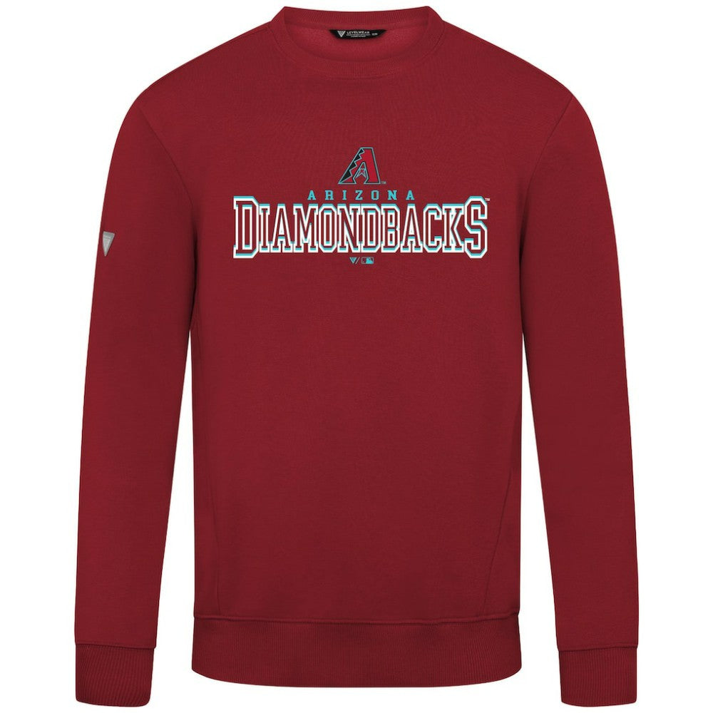 Arizona Diamondbacks Levelwear Zane Journey Sweatshirt - Red - MLB Sale