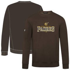 San Diego Padres Levelwear Zane Journey Sweatshirt - Brown - MLB Lifestyle