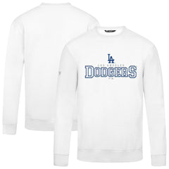 Los Angeles Dodgers Levelwear Zane Journey Sweatshirt - White - MLB on Sale