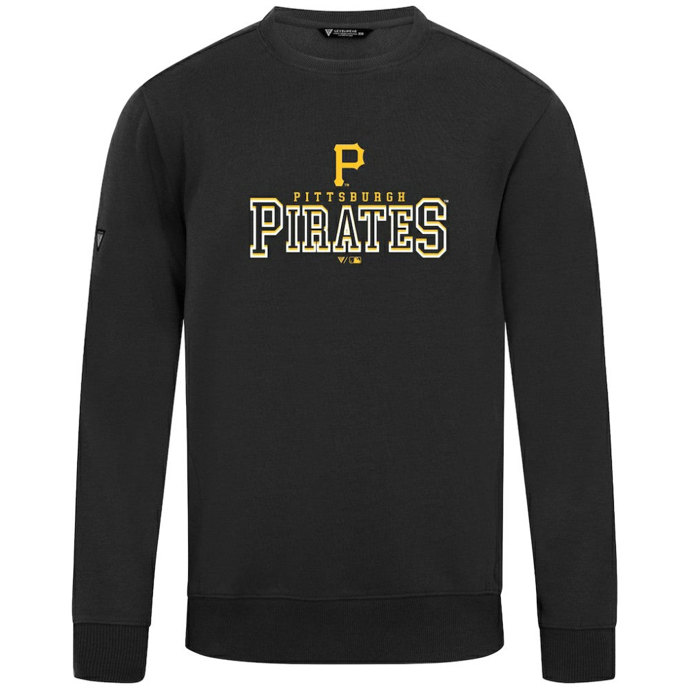 Pittsburgh Pirates Levelwear Zane Journey Sweatshirt - Black - MLB on Sale