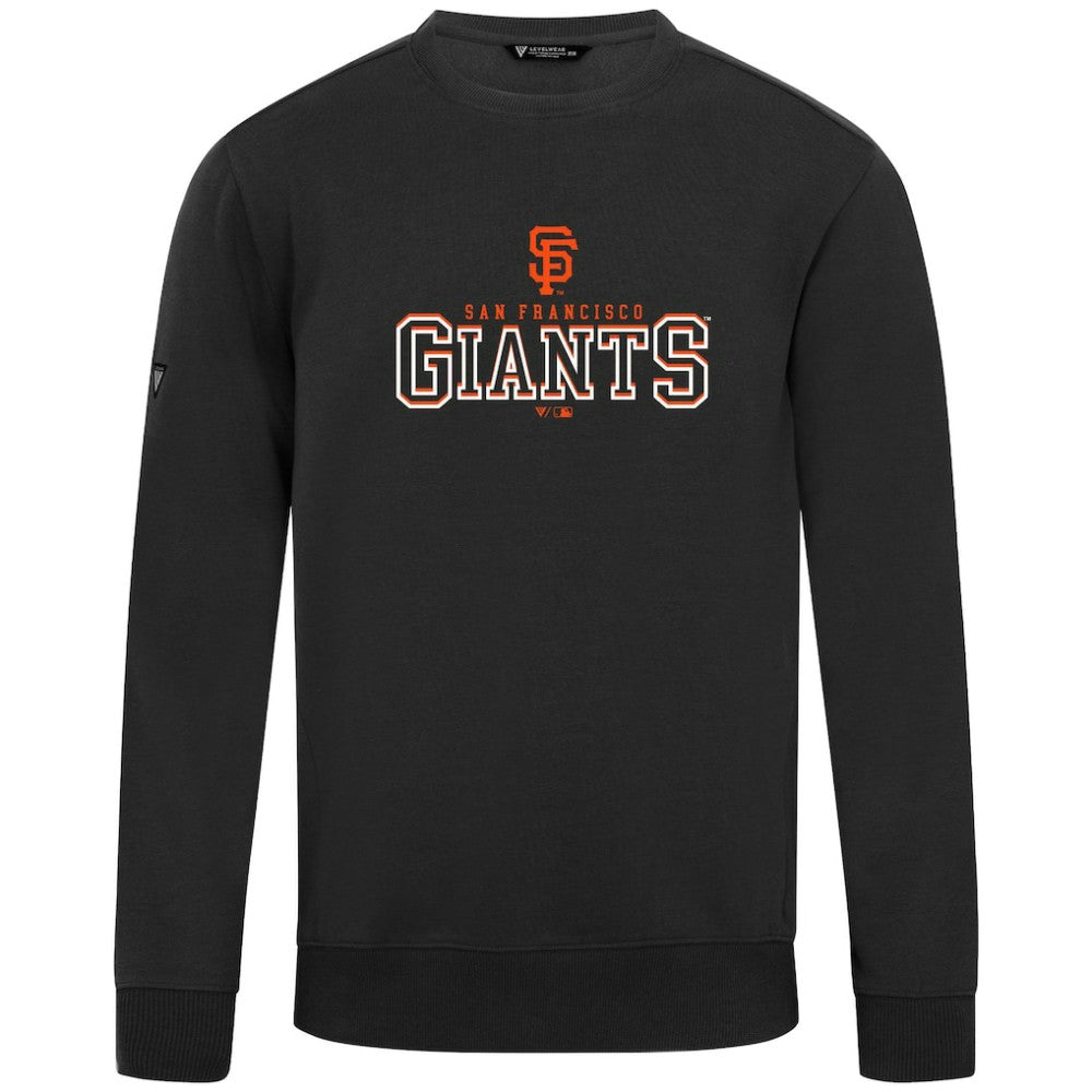 San Francisco Giants Levelwear Zane Journey Sweatshirt - Black - MLB Discount