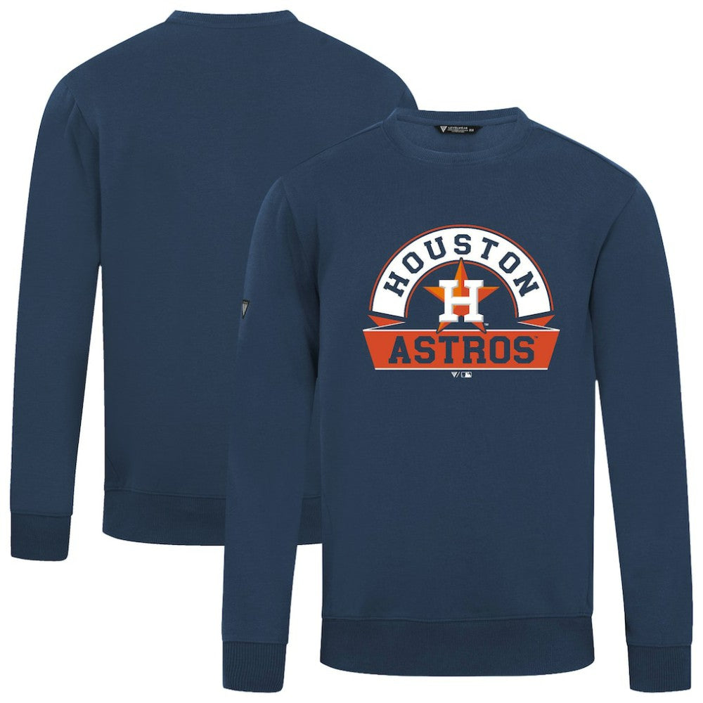 Houston Astros Levelwear Zane Banner Arch Sweatshirt - Navy - MLB Online
