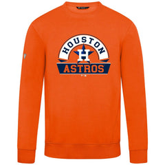 Houston Astros Levelwear Zane Banner Arch Sweatshirt - Orange - MLB on Sale