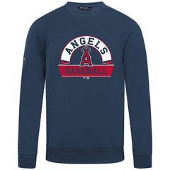 Los Angeles Angels Levelwear Zane Banner Arch Sweatshirt - Navy - MLB Lifestyle