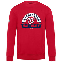 Washington Nationals Levelwear Zane Banner Arch Sweatshirt - Red - MLB Sale