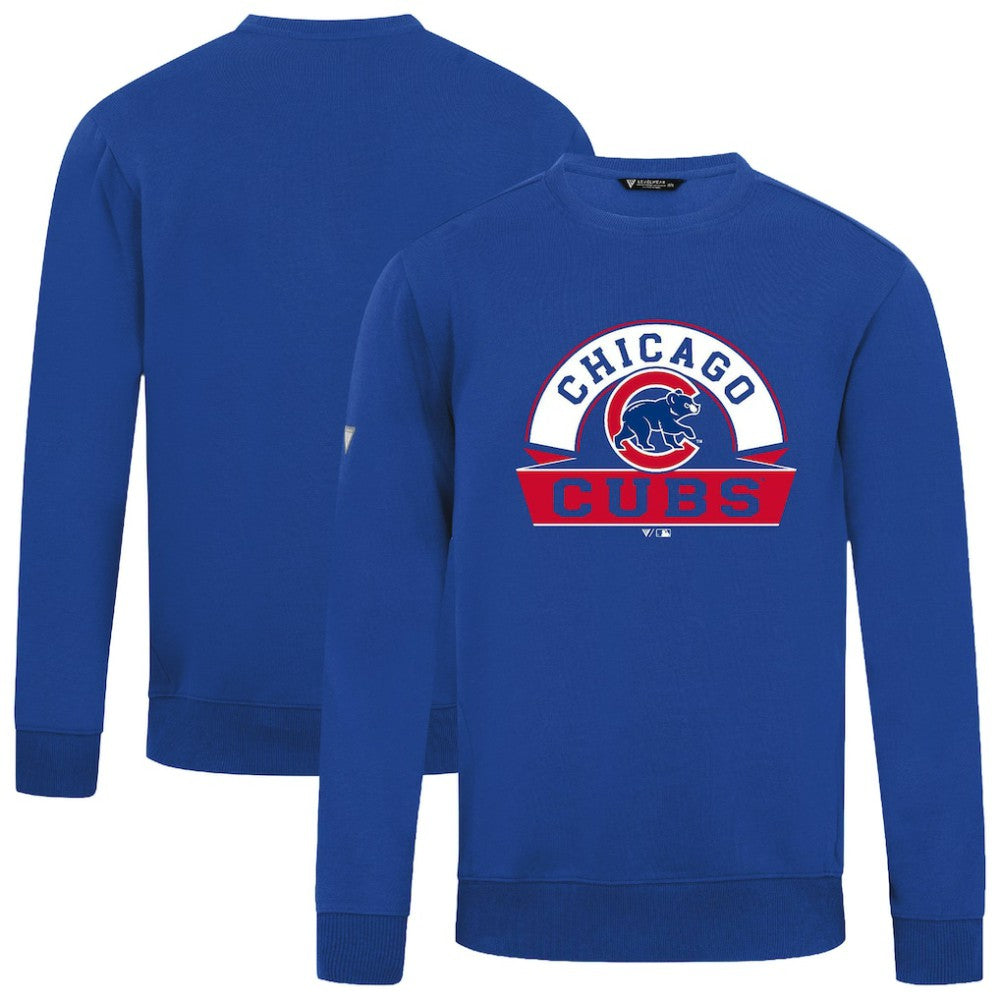 Chicago Cubs Levelwear Zane Banner Arch Sweatshirt - Royal - MLB Sale