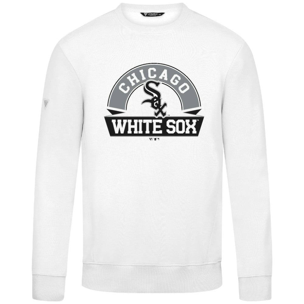 Chicago White Sox Levelwear Zane Banner Arch Sweatshirt - White - MLB Online