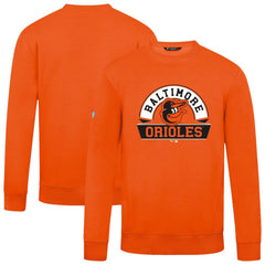 Baltimore Orioles Levelwear Zane Banner Arch Sweatshirt - Orange - MLB Discount