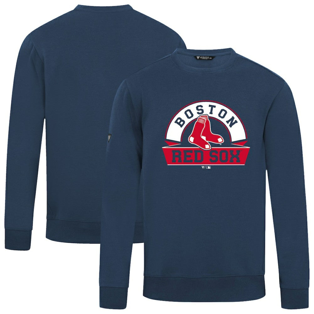 Boston Red Sox Levelwear Zane Banner Arch Sweatshirt - Navy - MLB Online