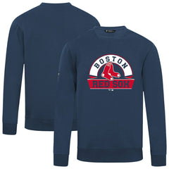 Boston Red Sox Levelwear Zane Banner Arch Sweatshirt - Navy - MLB Online