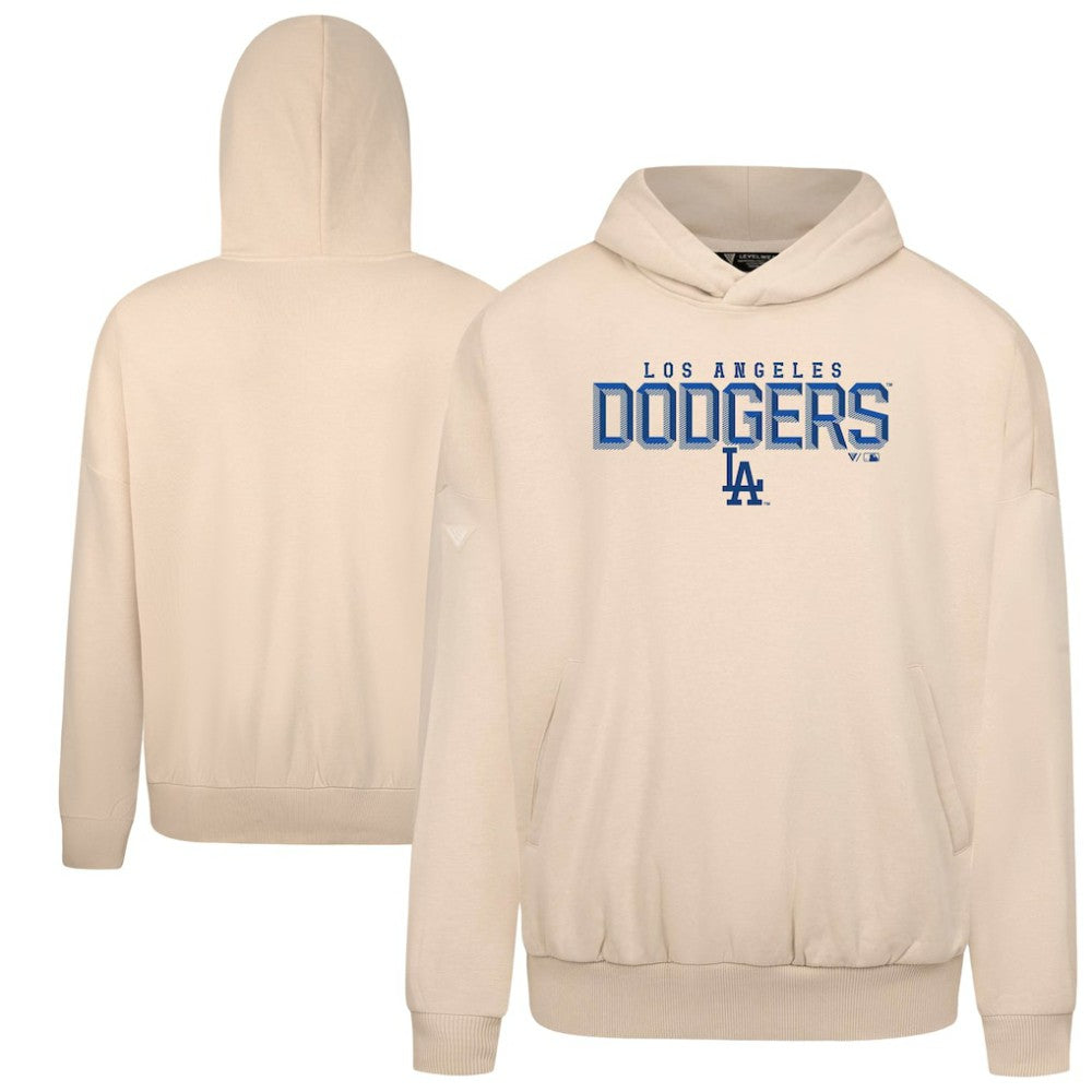 Los Angeles Dodgers Levelwear Contact Carve Hoodie - Khaki - MLB on Sale