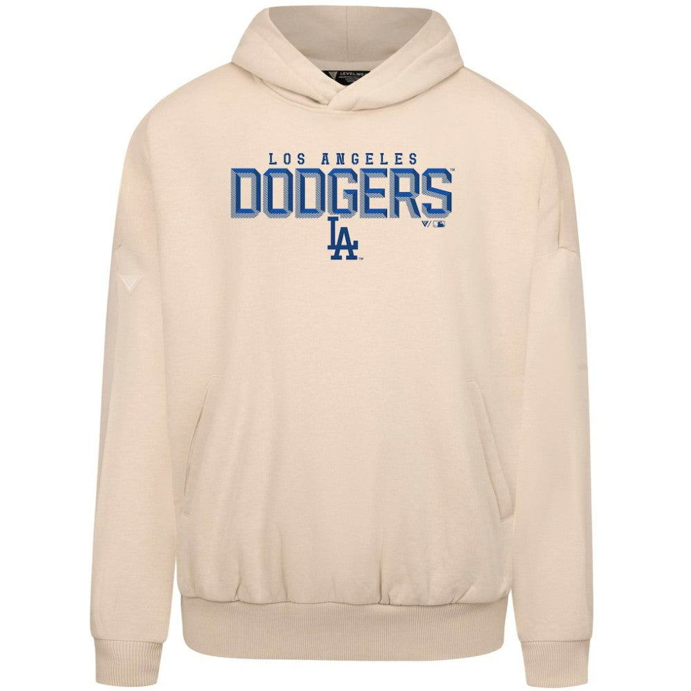 Los Angeles Dodgers Levelwear Contact Carve Hoodie - Khaki - MLB on Sale