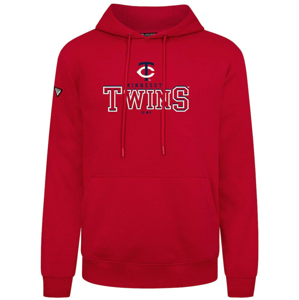 Minnesota Twins Levelwear Podium Journey Hoodie - Red - MLB Online