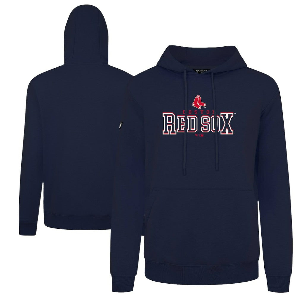 Boston Red Sox Levelwear Podium Journey Hoodie - Navy - MLB Lifestyle