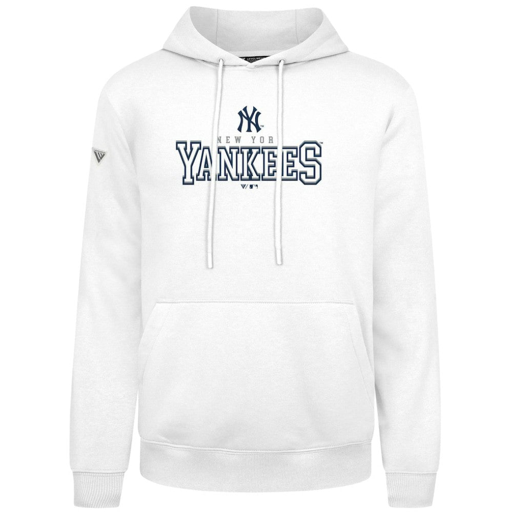New York Yankees Levelwear Podium Journey Hoodie - White - MLB on Sale