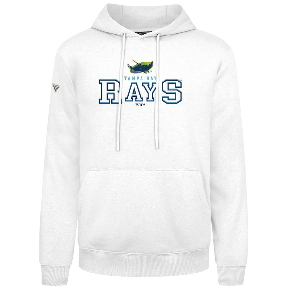Tampa Bay Rays Levelwear Podium Journey Hoodie - White - MLB Discount