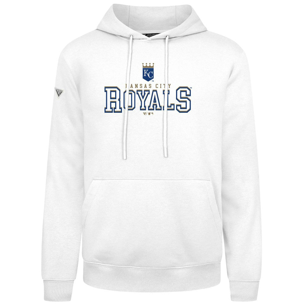 Kansas City Royals Levelwear Podium Journey Hoodie - White - MLB Sale