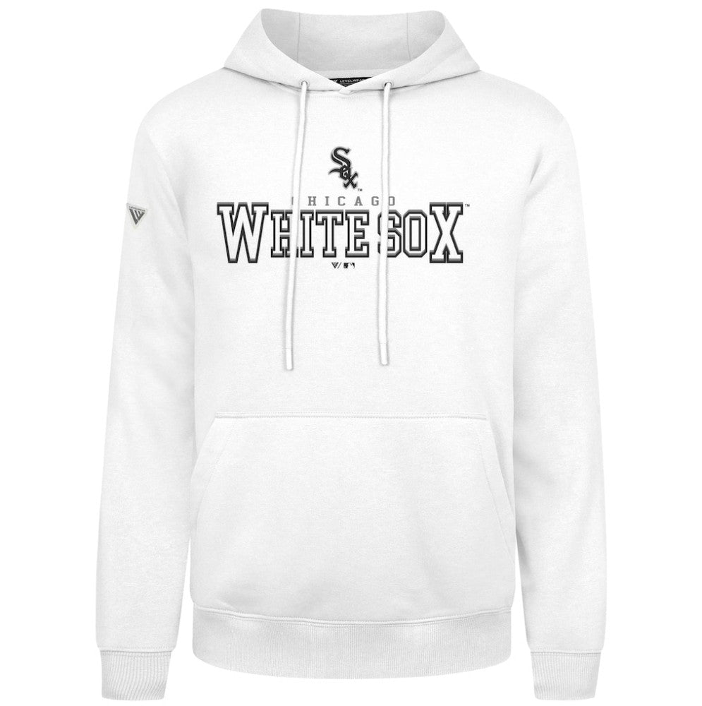 Chicago White Sox Levelwear Podium Journey Hoodie - White - MLB Discount