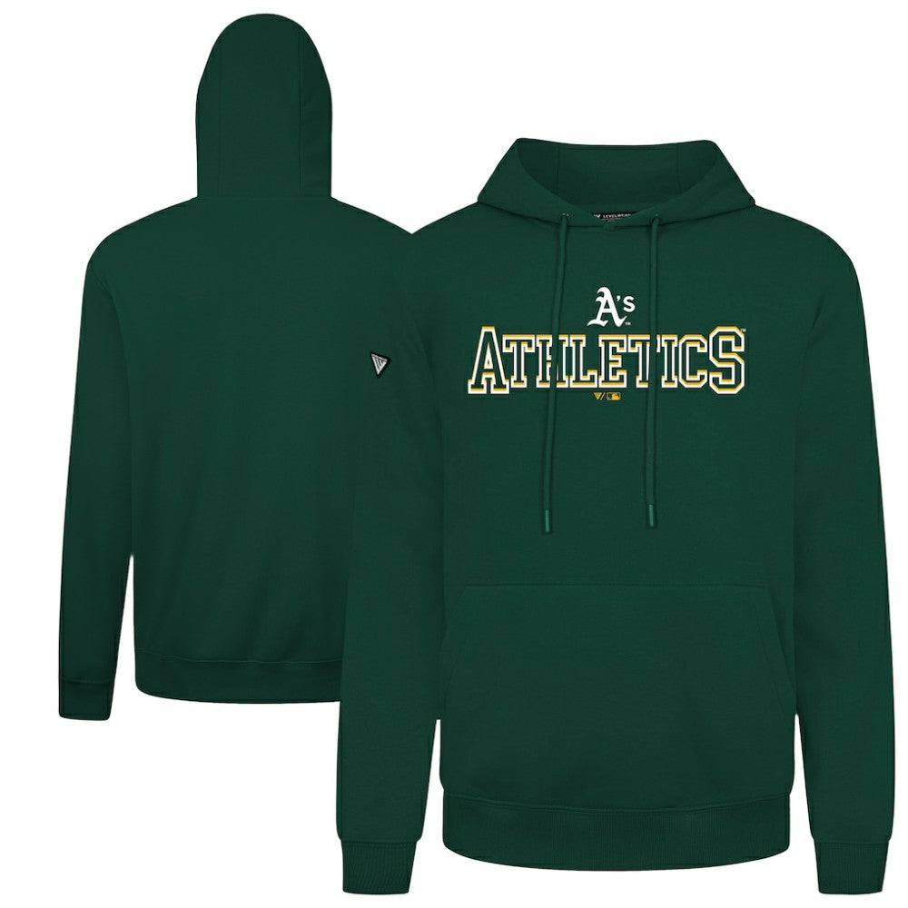 Athletics Levelwear Podium Journey Hoodie - Green - MLB Discount