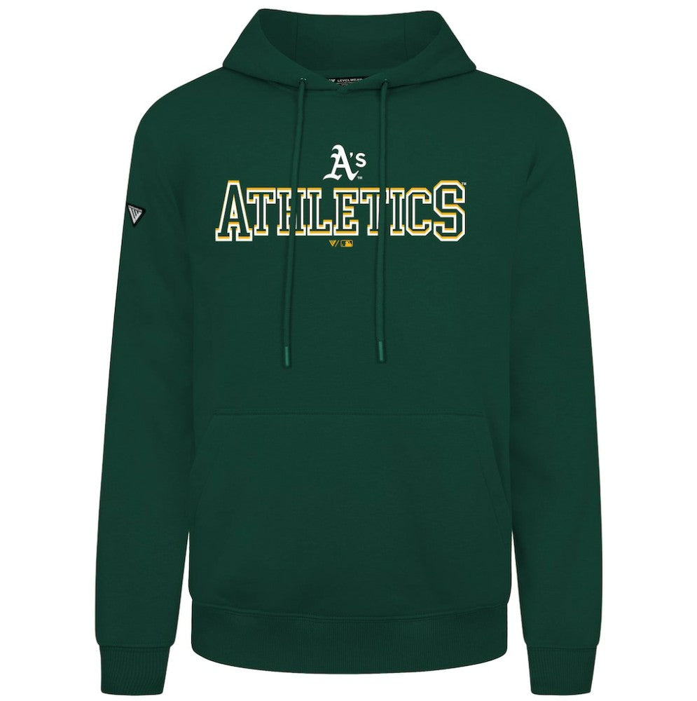 Athletics Levelwear Podium Journey Hoodie - Green - MLB Discount