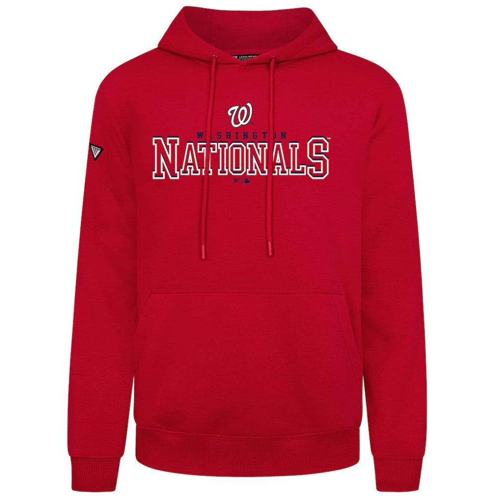 Washington Nationals Levelwear Podium Journey Hoodie - Red - MLB on Sale