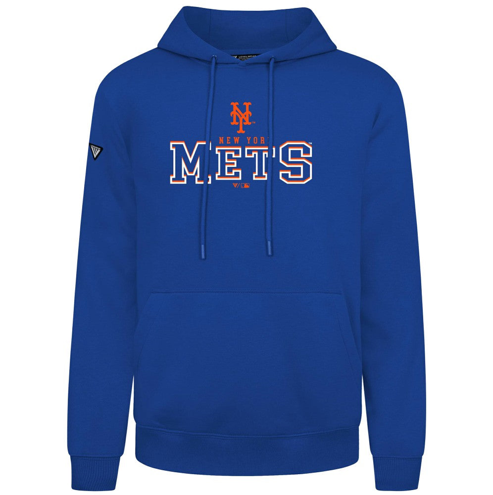 New York Mets Levelwear Podium Journey Hoodie - Royal - MLB Discount