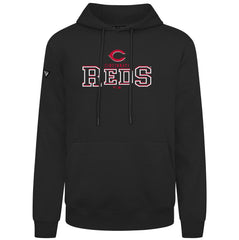 Cincinnati Reds Levelwear Podium Journey Hoodie - Black - MLB Discount