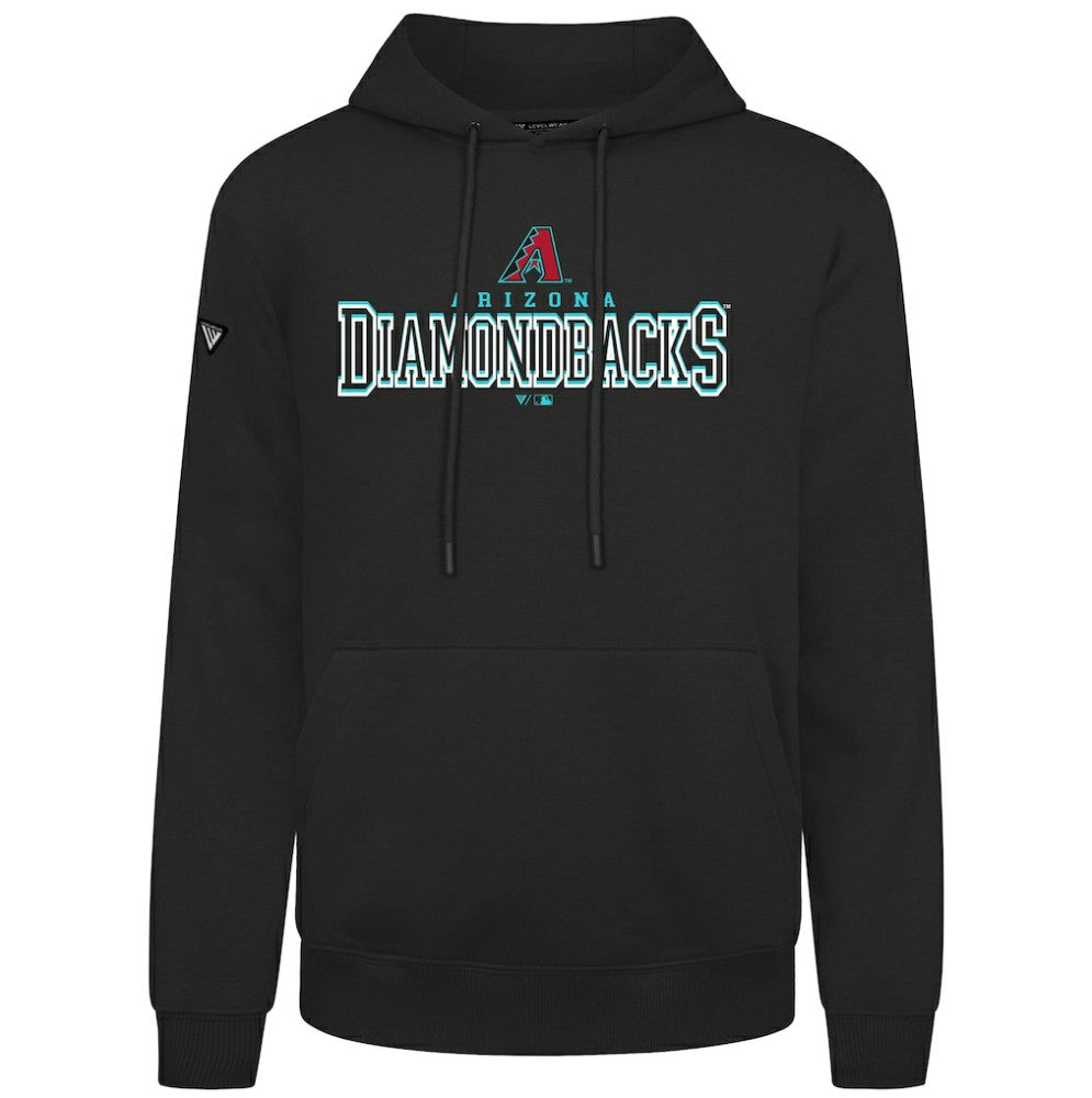 Arizona Diamondbacks Levelwear Podium Journey Hoodie - Black - MLB Discount