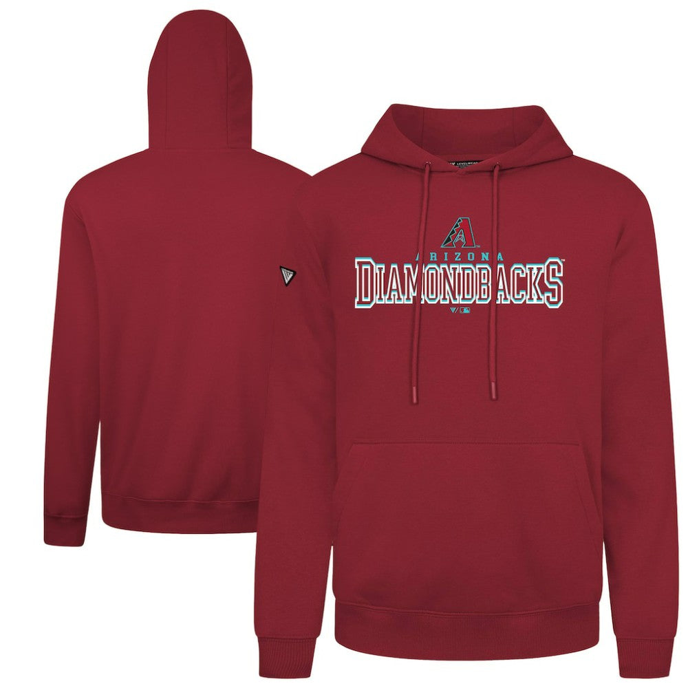 Arizona Diamondbacks Levelwear Podium Journey Hoodie - Red - MLB on Sale