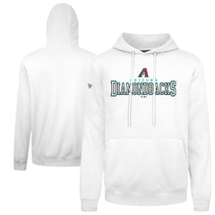 Arizona Diamondbacks Levelwear Podium Journey Hoodie - White - MLB Discount