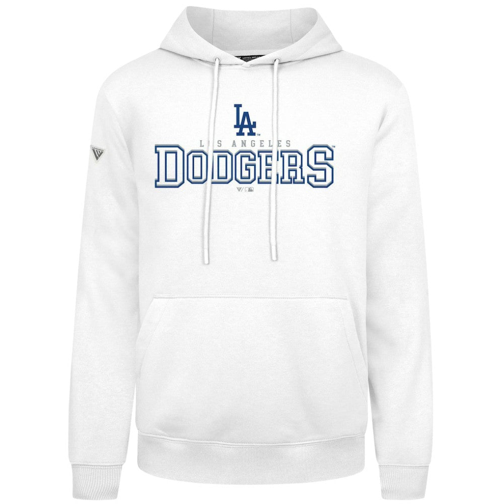 Los Angeles Dodgers Levelwear Podium Journey Hoodie - White - MLB Sale