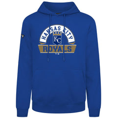Kansas City Royals Levelwear Podium Banner Arch Hoodie - Royal - MLB Lifestyle