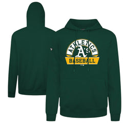 Athletics Levelwear Podium Banner Arch Hoodie - Green - MLB Online