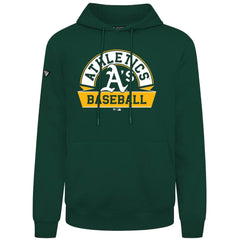Athletics Levelwear Podium Banner Arch Hoodie - Green - MLB Online