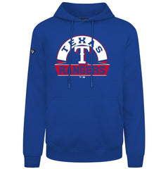 Texas Rangers Levelwear Podium Banner Arch Hoodie - Royal - MLB Online
