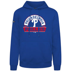 Philadelphia Phillies Levelwear Podium Banner Arch Hoodie - Royal - MLB on Sale