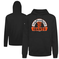 San Francisco Giants Levelwear Podium Banner Arch Hoodie - Black - MLB Discount