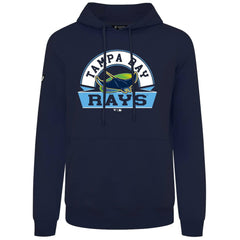 Tampa Bay Rays Levelwear Podium Banner Arch Hoodie - Navy - MLB Online