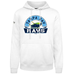 Tampa Bay Rays Levelwear Podium Banner Arch Hoodie - White - MLB Online