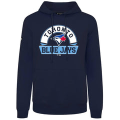 Toronto Blue Jays Levelwear Podium Banner Arch Hoodie - Navy - MLB Lifestyle